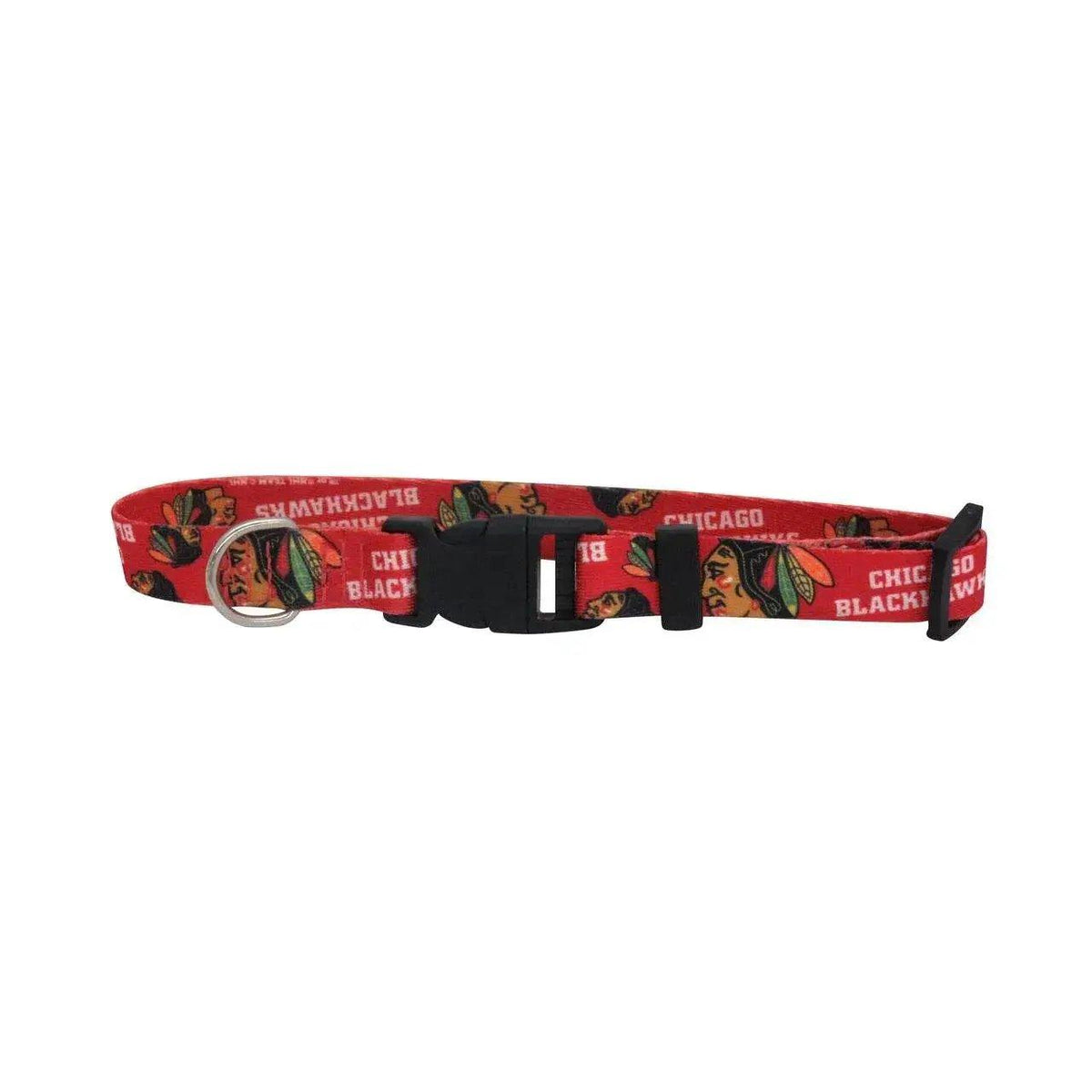 Chicago Blackhawks Pet Collar Size M Little Earth Gear - ToylandEU™