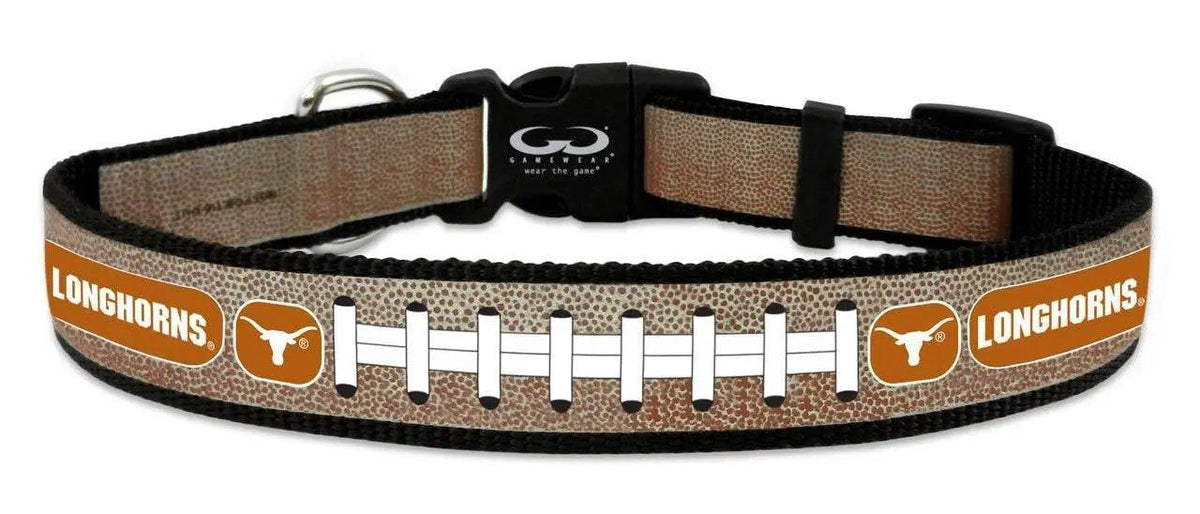 Texas Longhorns Reflective Medium Football Collar For Pets - ToylandEU™
