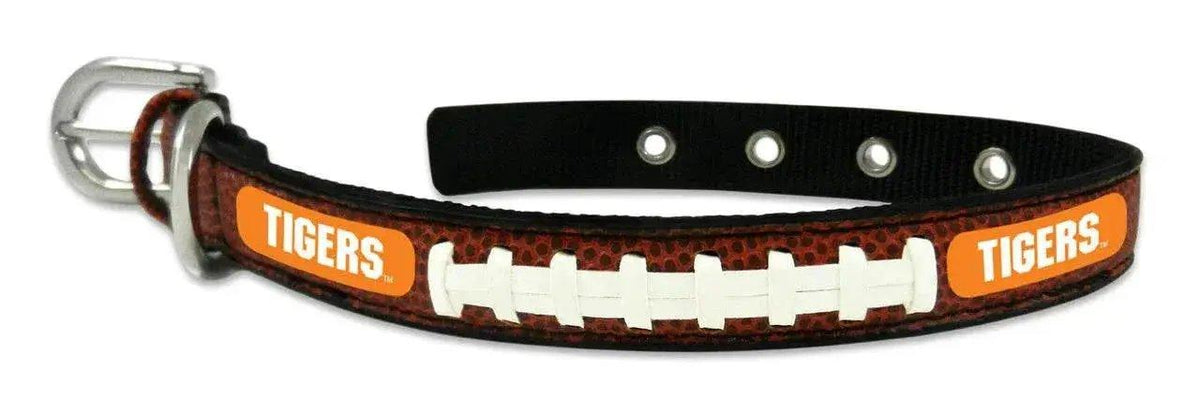 Clemson Tigers Classic Leather Small Football Collar - ToylandEU™