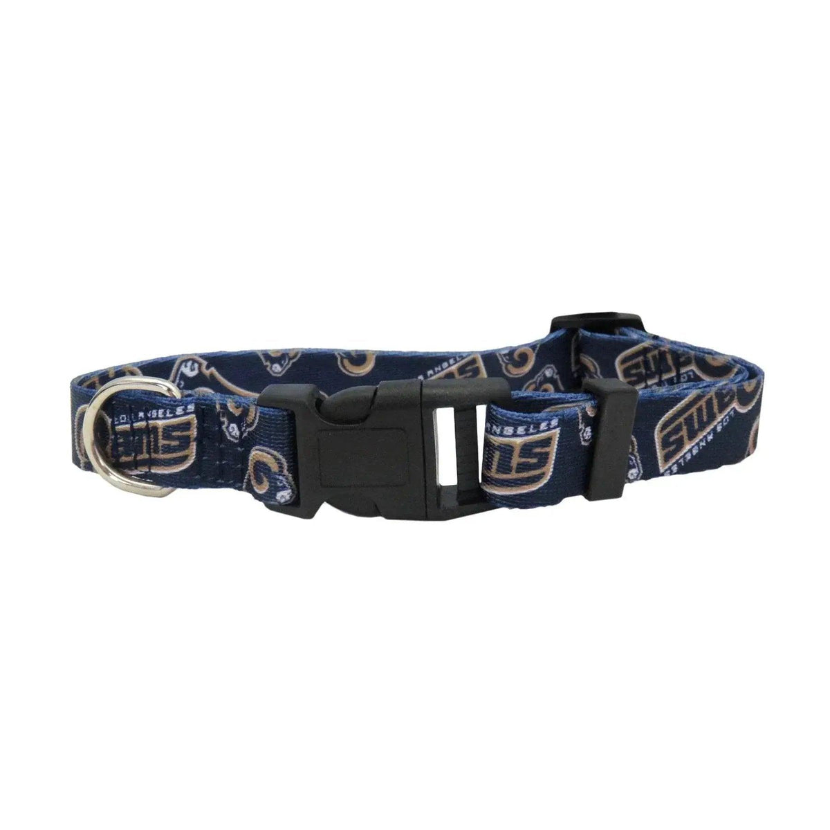 Los Angeles Rams Pet Collar Size S Alternate By Little Earth - ToylandEU™