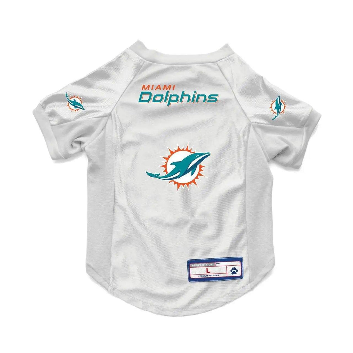 Miami Dolphins Pet Jersey Stretch Size M For Dogs Now - ToylandEU™