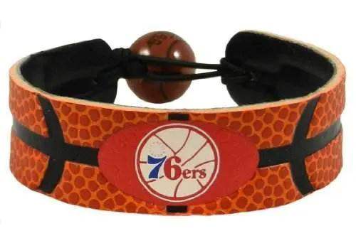 Philadelphia 76ers Bracelet Classic Basketball Leather - ToylandEU