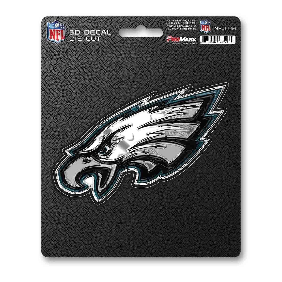 Philadelphia Eagles 3D Die Cut Decal 5x8 Logo Sticker - ToylandEU™