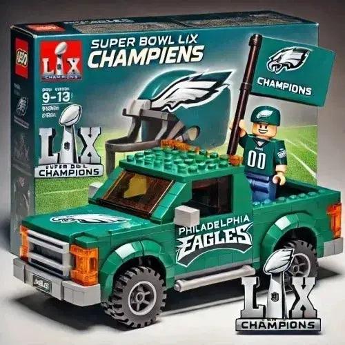 Philadelphia Eagles Building Blocks Champion STEM Toy - ToylandEU™