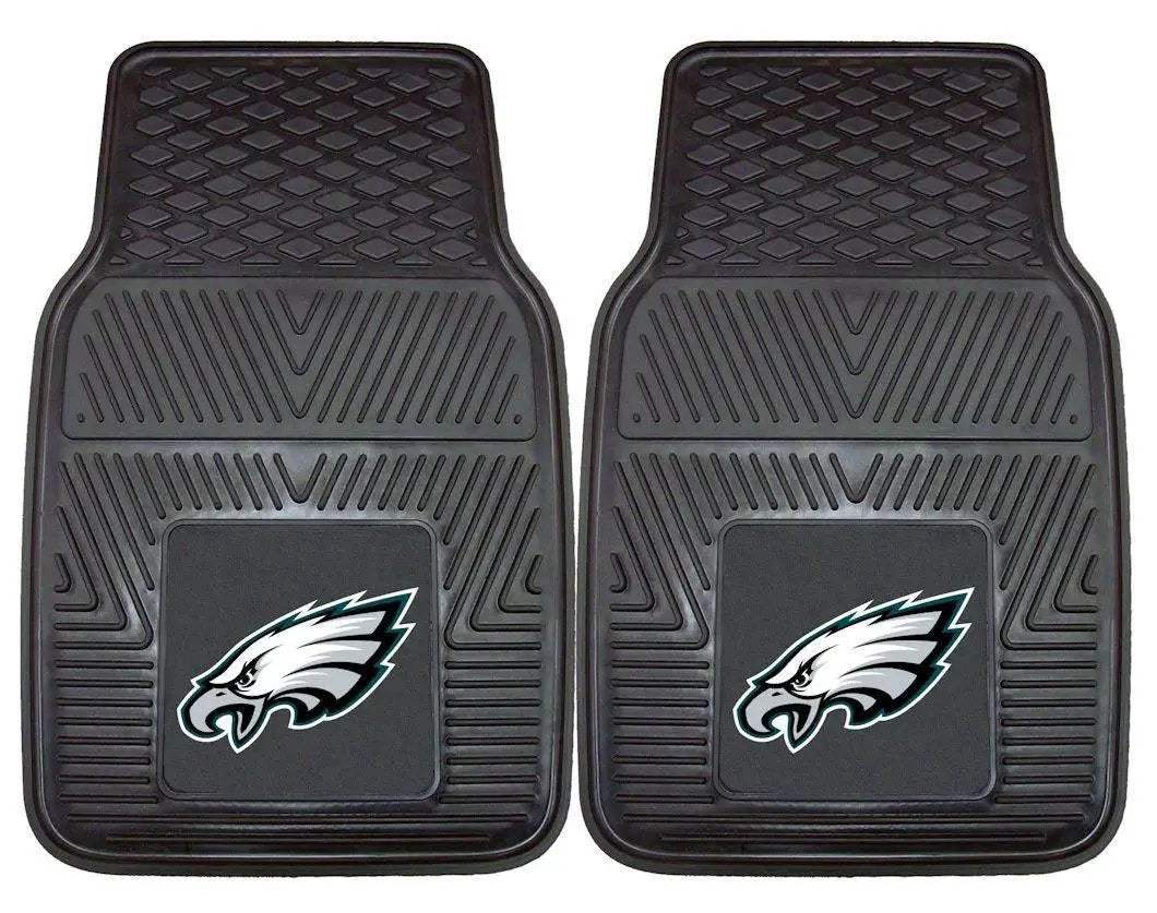Philadelphia Eagles Car Mats Heavy Duty 2 Piece Vinyl - ToylandEU