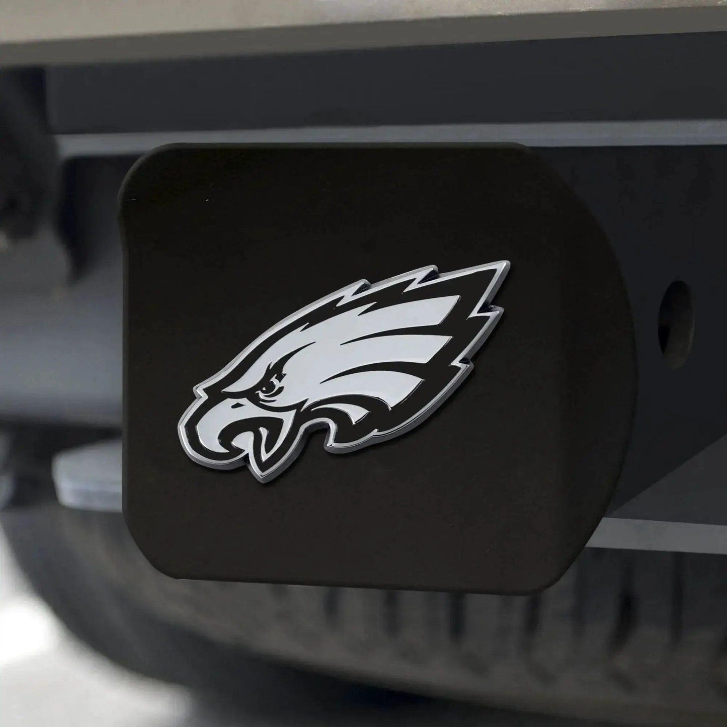 Philadelphia Eagles Chrome Hitch Cover Emblem Black - ToylandEU™