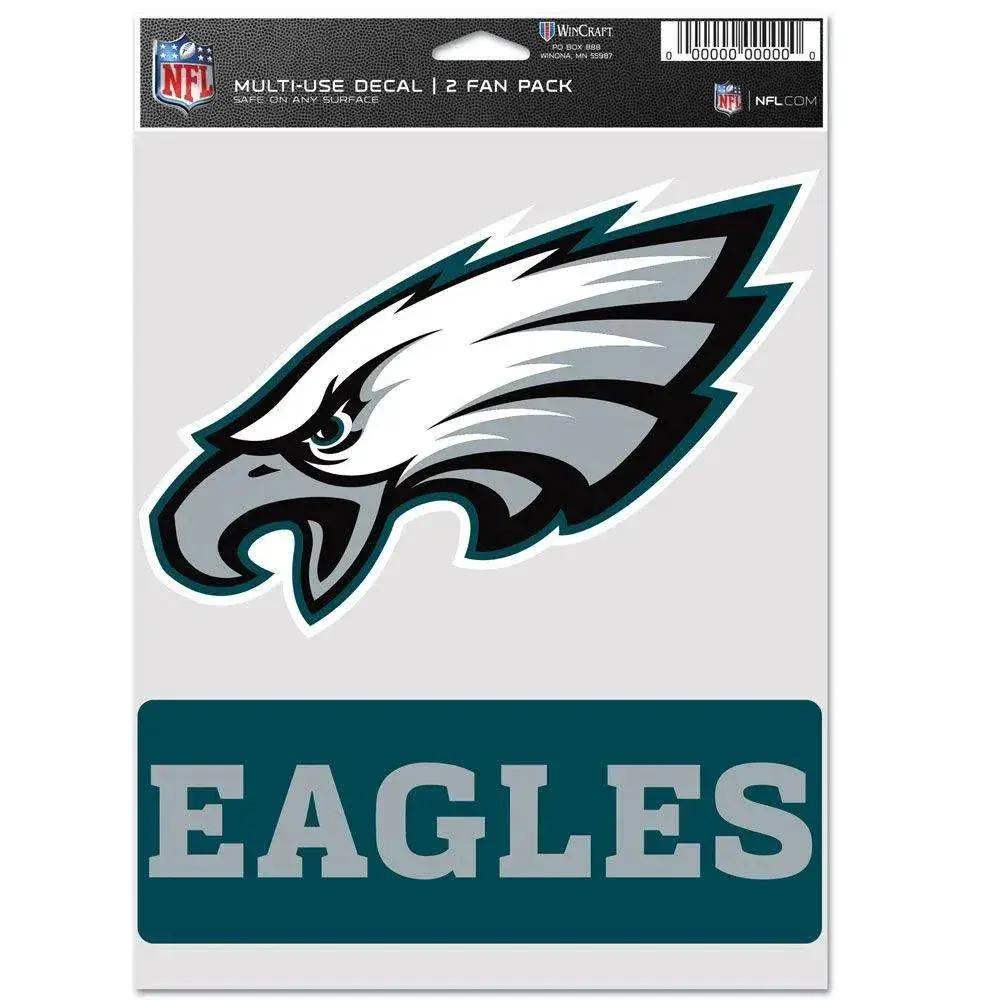 Philadelphia Eagles Decals Multi Use Pack 2 Fan Decals - ToylandEU™