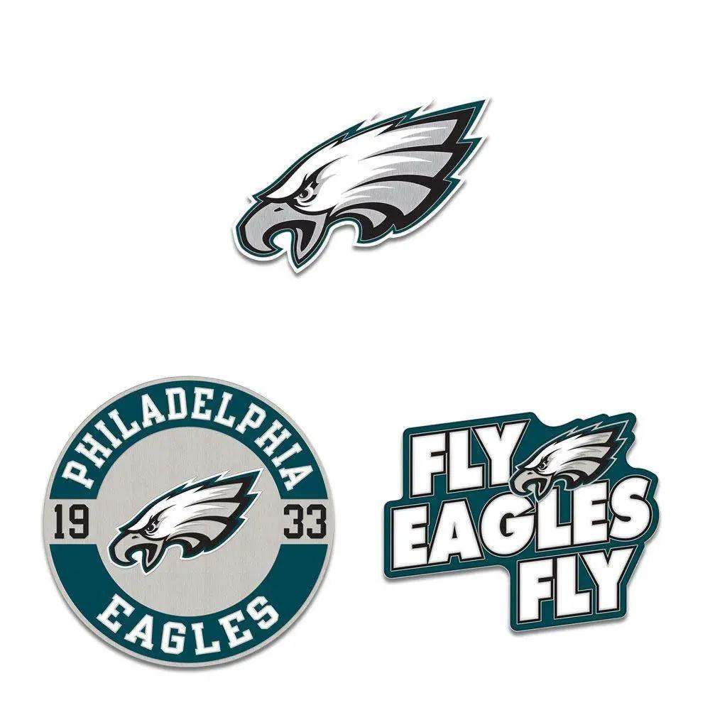 Philadelphia Eagles Enamel Pin Set 3 Piece Collection - ToylandEU™