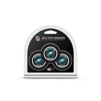 Philadelphia Eagles Golf Chip With Marker Three Pack - ToylandEU