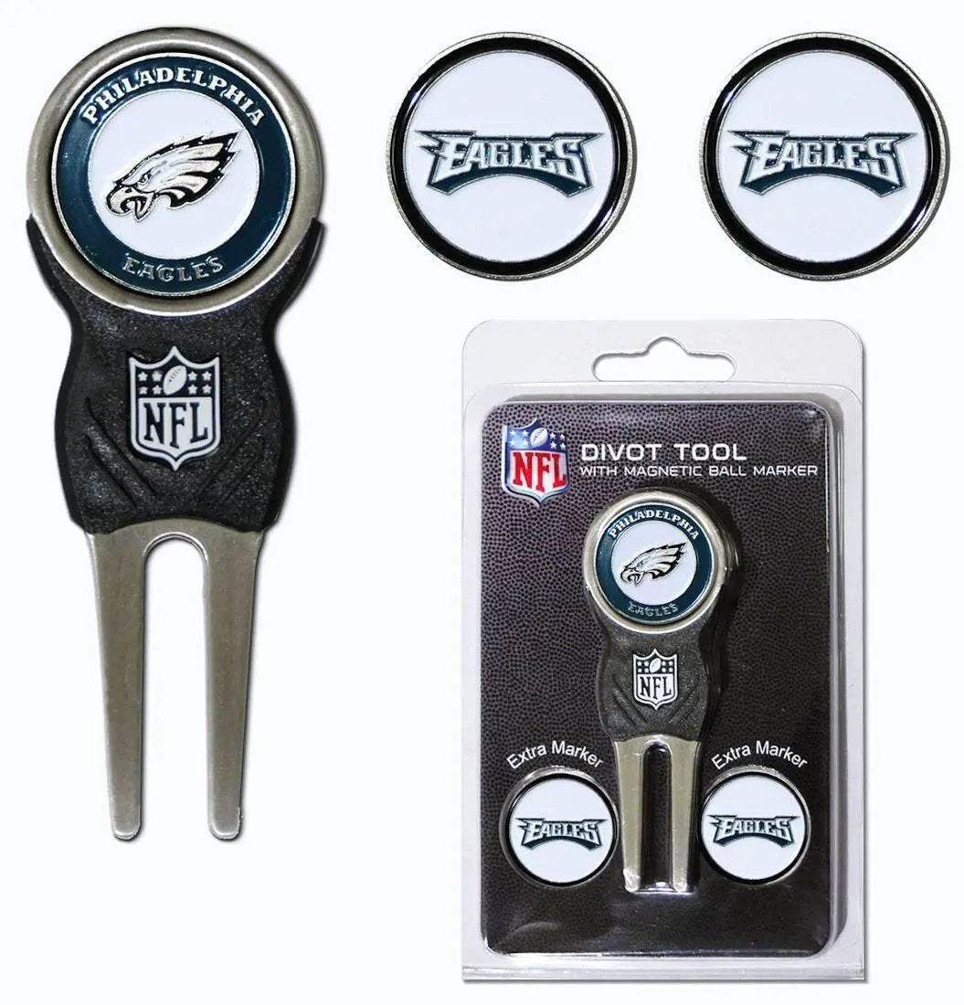 Philadelphia Eagles Golf Divot Tool With Three Markers - ToylandEU™
