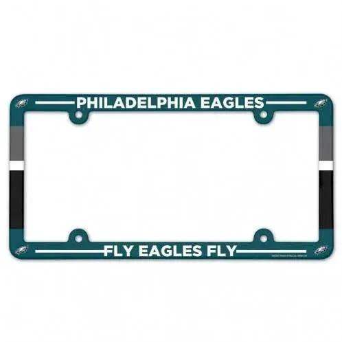 Philadelphia Eagles License Plate Frame Plastic Full Color Style - ToylandEU