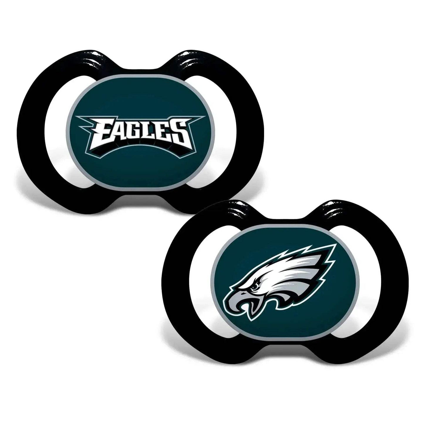 Philadelphia Eagles Pacifier 2 Pack Alternate NFL Team Gear - ToylandEU™