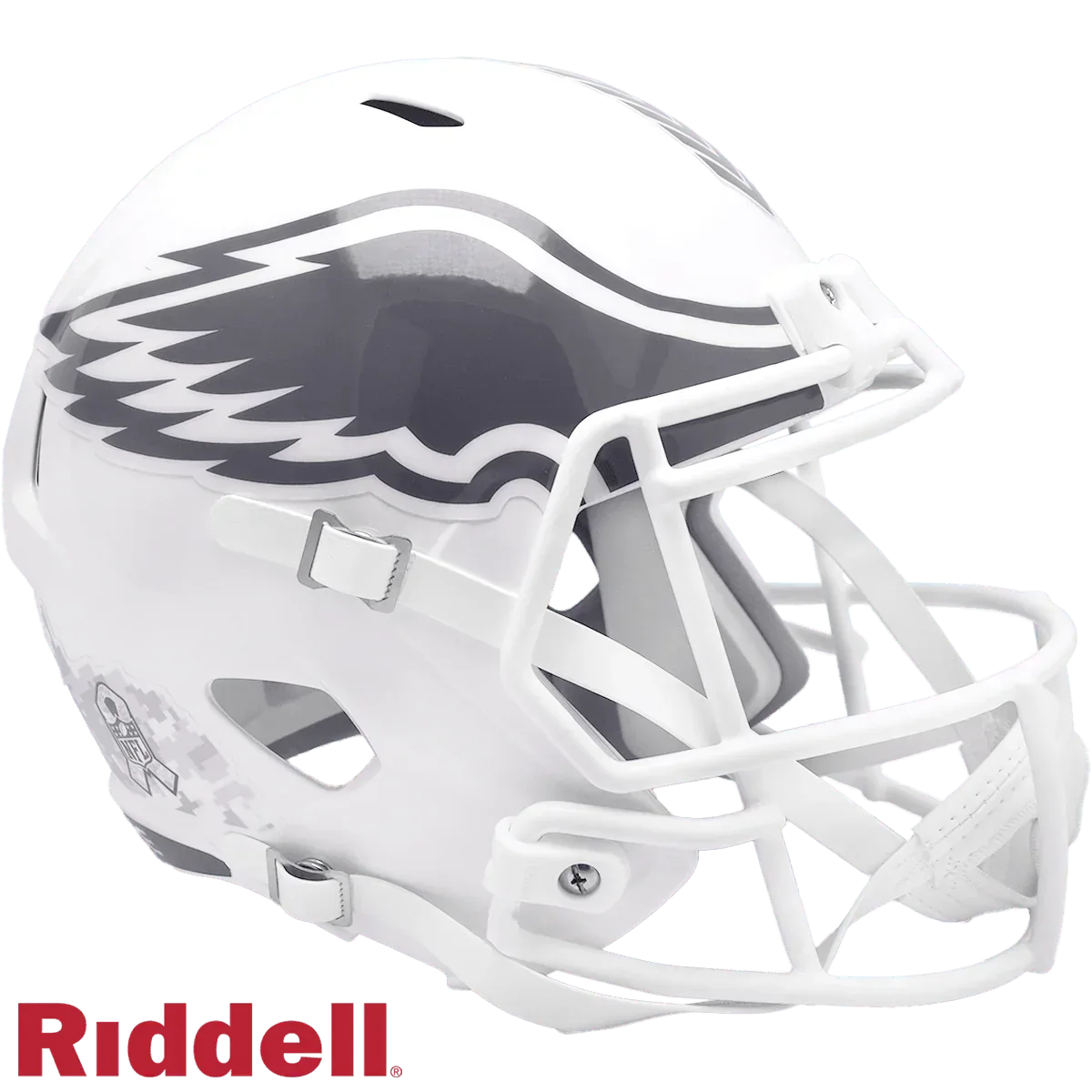 Philadelphia Eagles Riddell Replica Helmet Salute To Service - ToylandEU™
