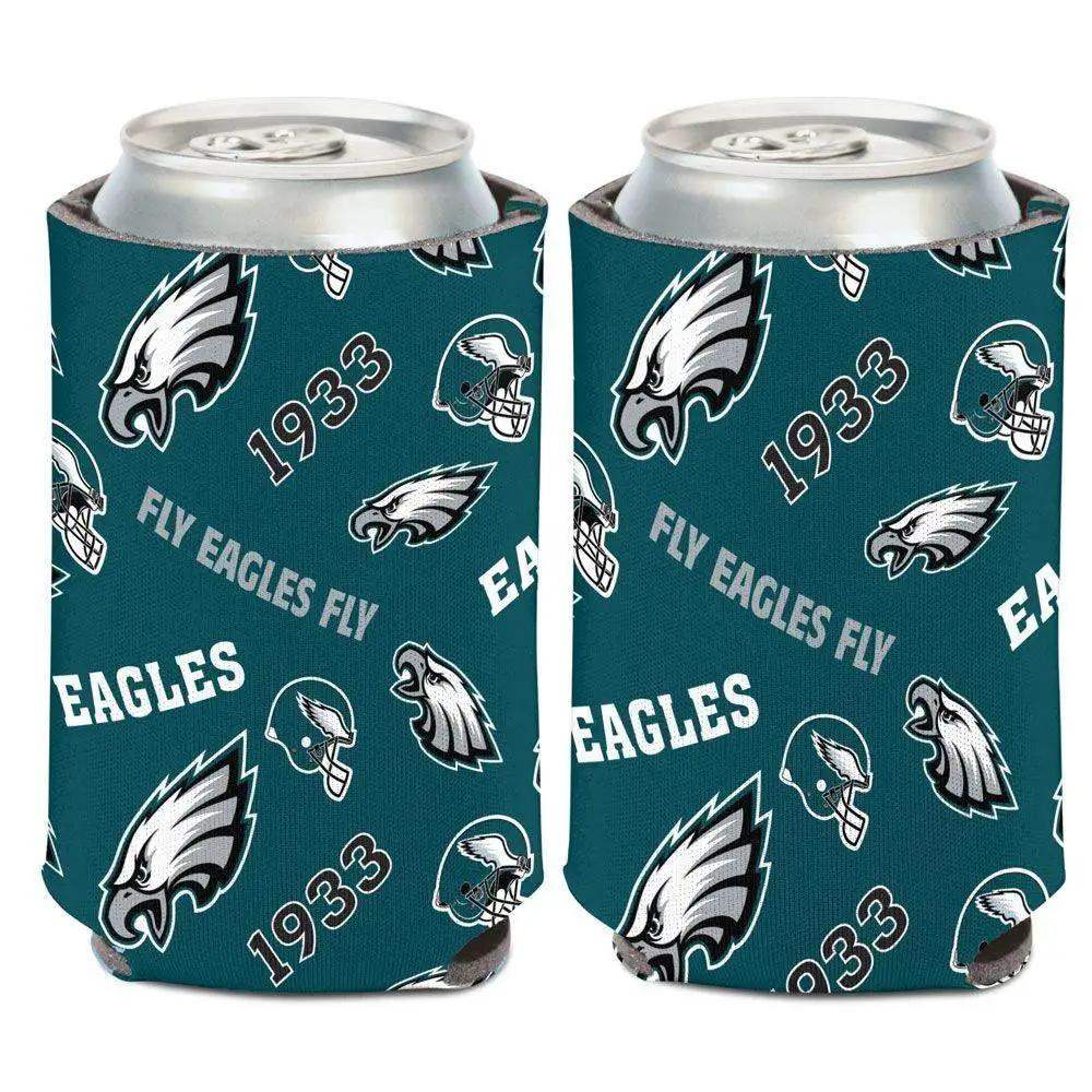 Philadelphia Eagles Scatterprint Design Can Cooler Twelve Oz - ToylandEU™