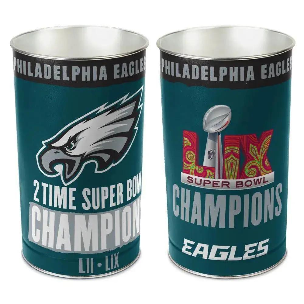 Philadelphia Eagles Wastebasket 15 Inch Super Bowl 59 Champ - ToylandEU™