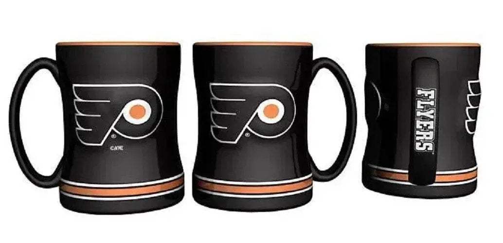 Philadelphia Flyers 14oz Sculpted Relief Coffee Mug - ToylandEU™