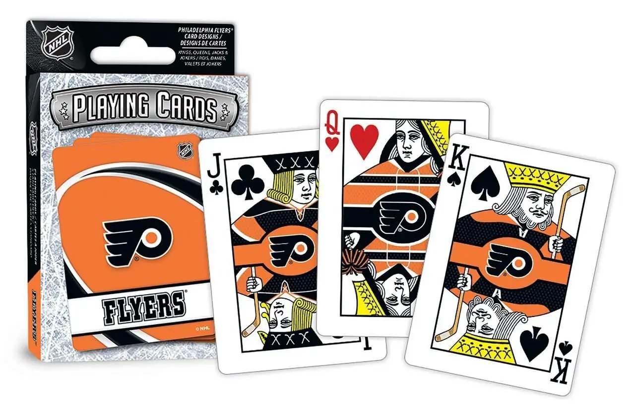 Philadelphia Flyers 52 Card Deck Featuring Team Designs - ToylandEU™