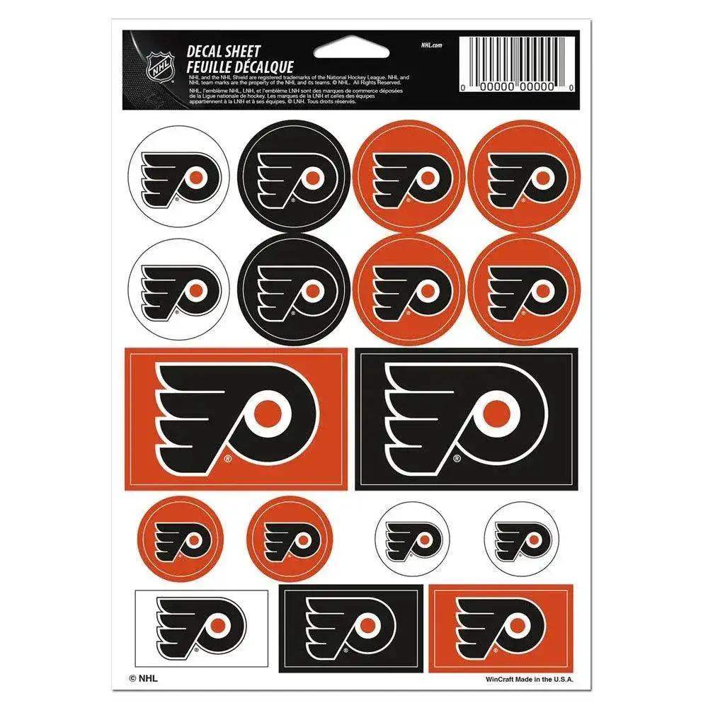 Philadelphia Flyers 5x7 Vinyl Decal Sheet Stickers Pack - ToylandEU™