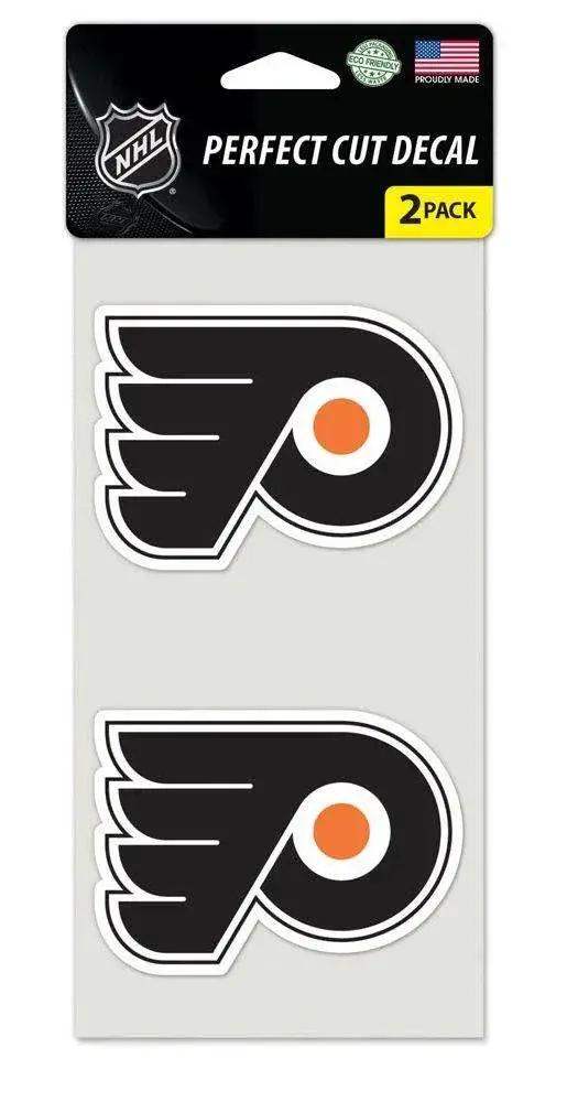 Philadelphia Flyers Die Cut Decals Set Of 2 Outdoor Vinyl - ToylandEU™