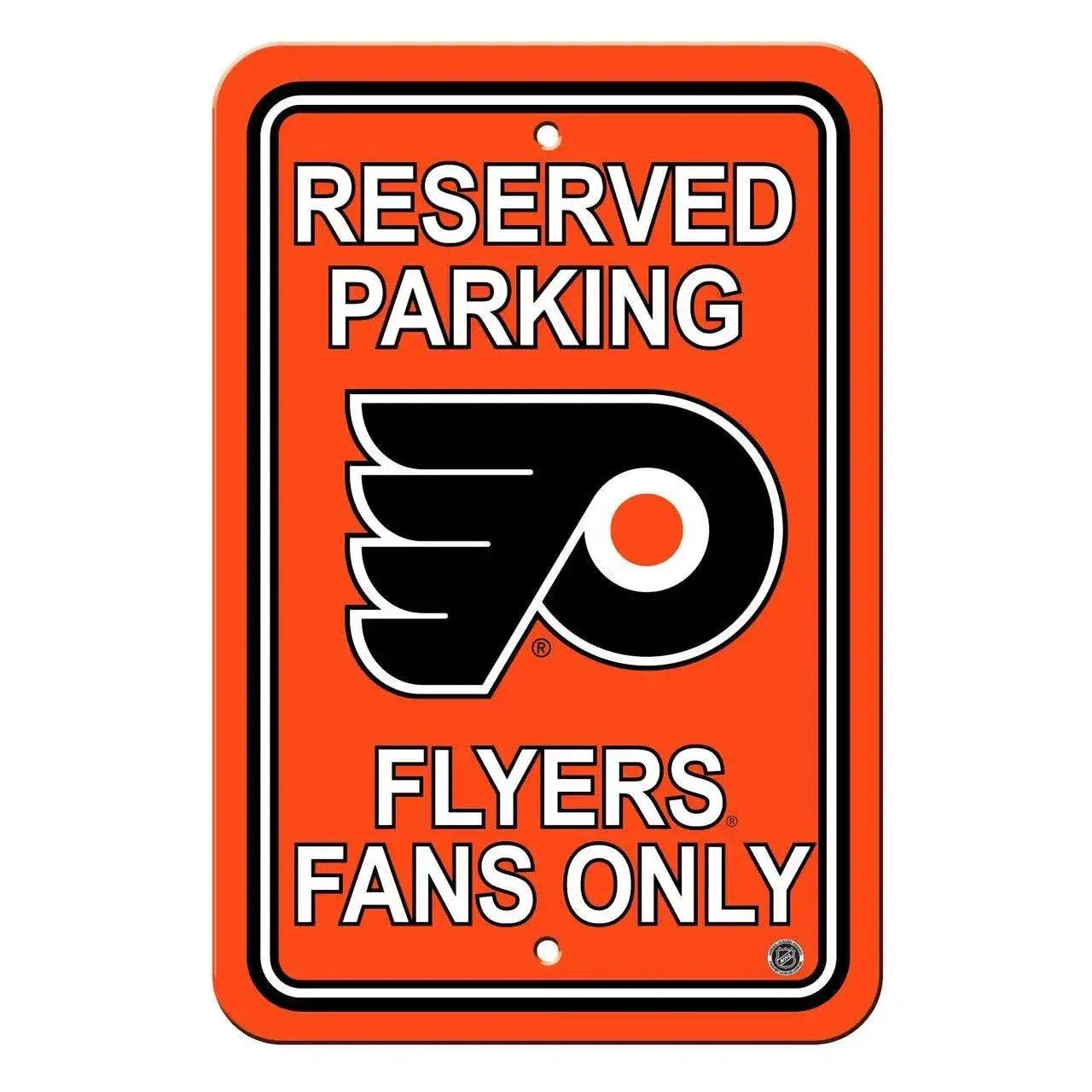 Philadelphia Flyers Reserved Parking Sign 12x18 Plastic - ToylandEU™