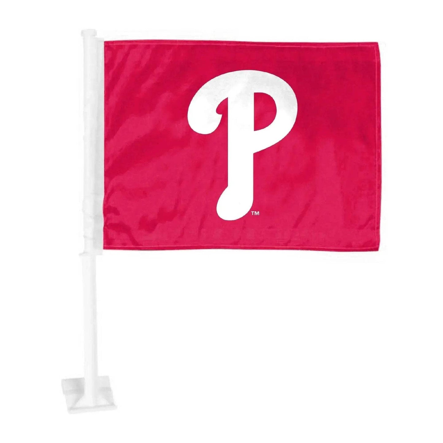 Philadelphia Phillies Car Flag Primary Logo Nylon With Clip - ToylandEU™