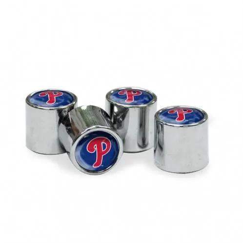 Philadelphia Phillies Valve Stem Caps Set Of 4 With Logo - ToylandEU™