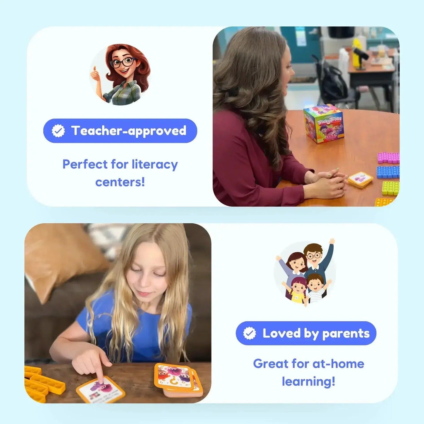 Phonics Bingo Game For Blending Sounds And Reading Fun - ToylandEU™