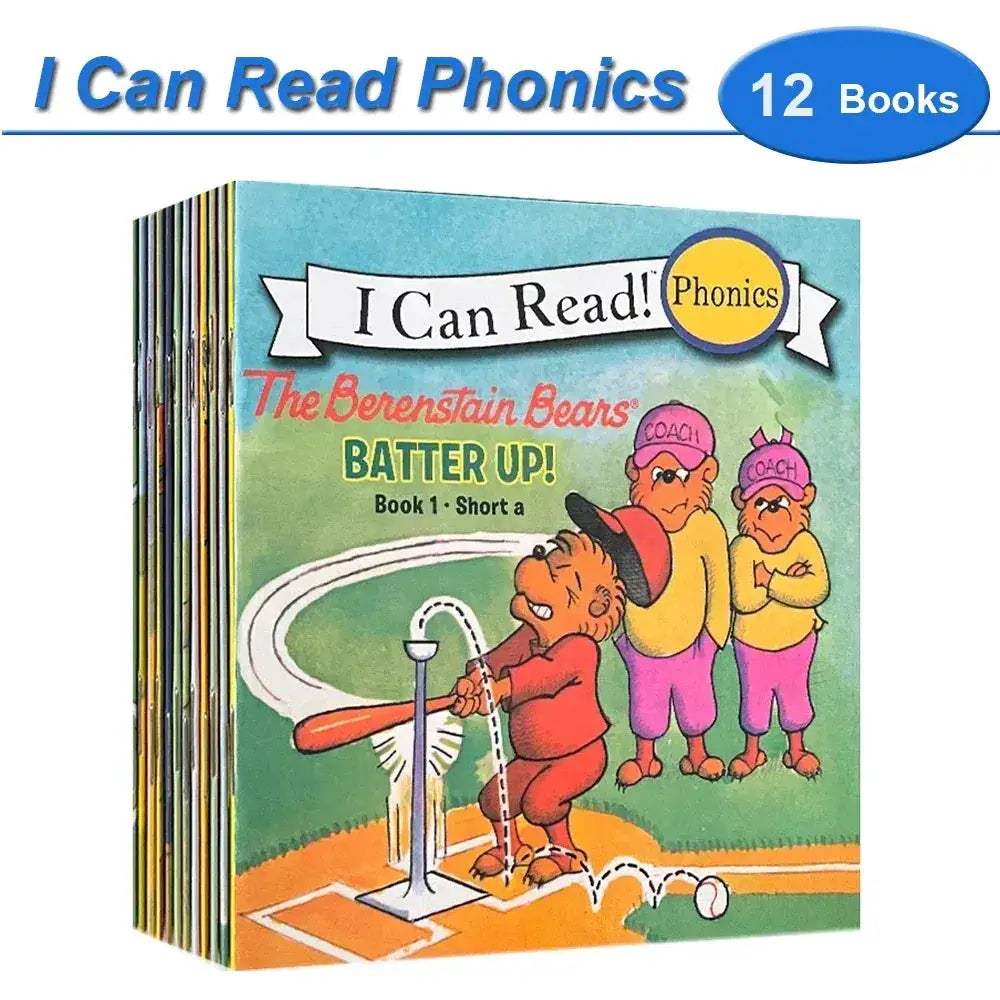 Phonics Picture Books Set for Kids Boosts Early Reading - ToylandEU