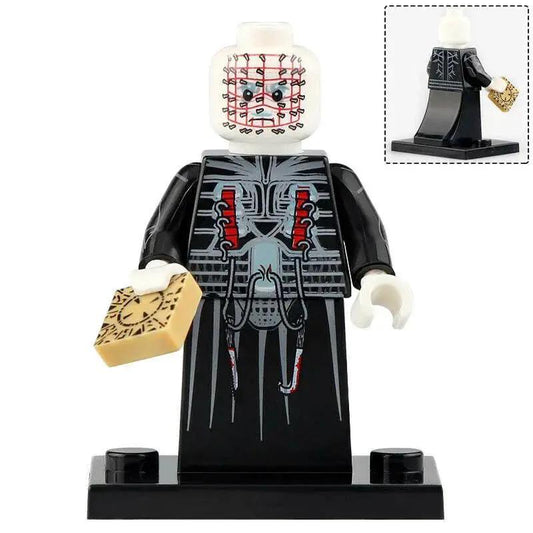 Pinhead from Hellraiser Lego Minifigures Custom Horror Toys - ToylandEU™