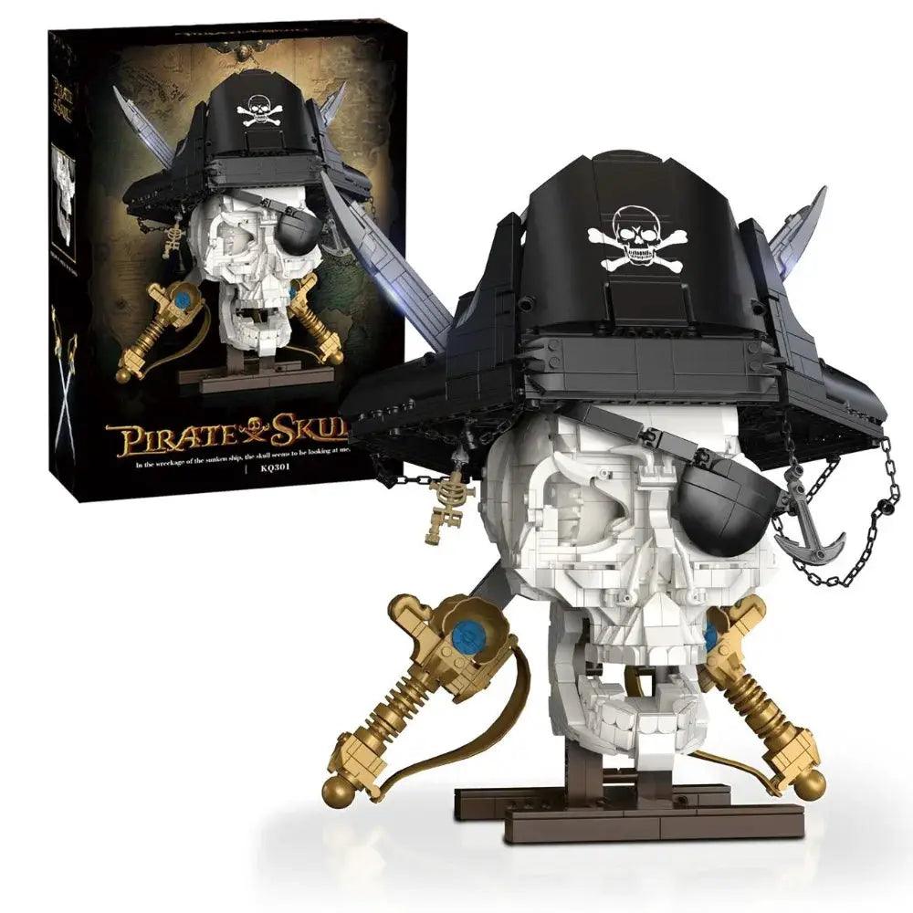 Pirate Skull DIY Building Blocks Kit Lego Compatible - ToylandEU™