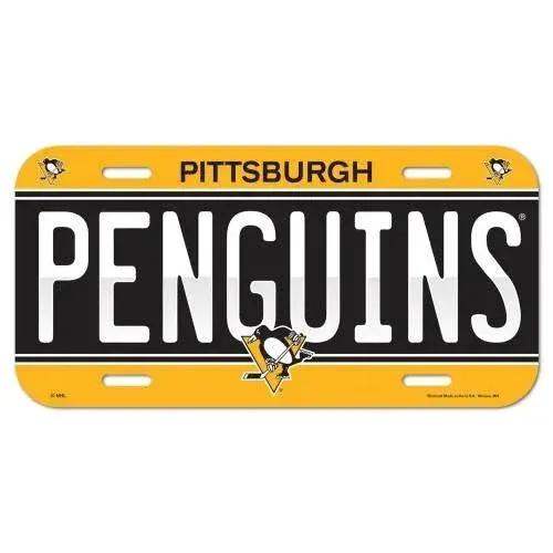 Pittsburgh Penguins Officially Licensed License Plate - ToylandEU™