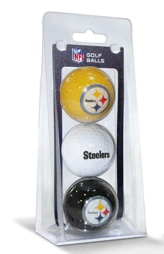 Pittsburgh Steelers 3 Pack of Golf Balls - ToylandEU