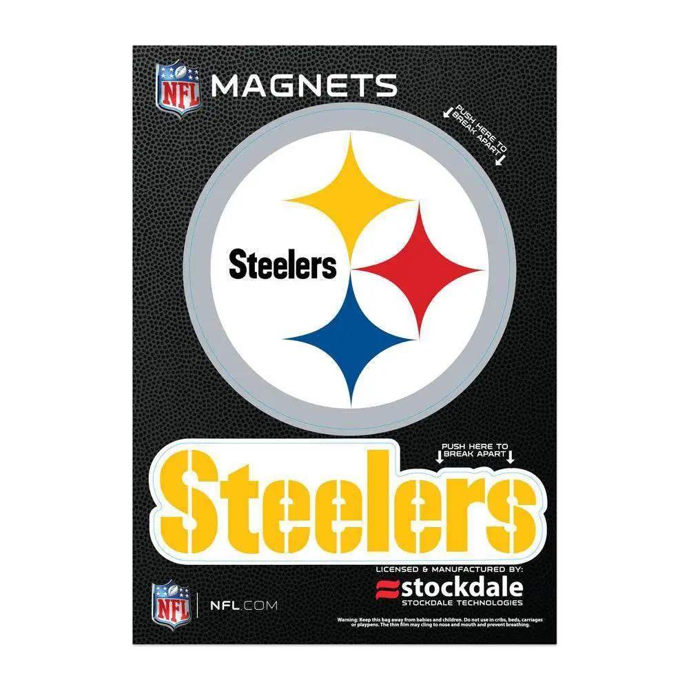 Pittsburgh Steelers 5x7 Logo Magnet Car Friendly Outdoor - ToylandEU™