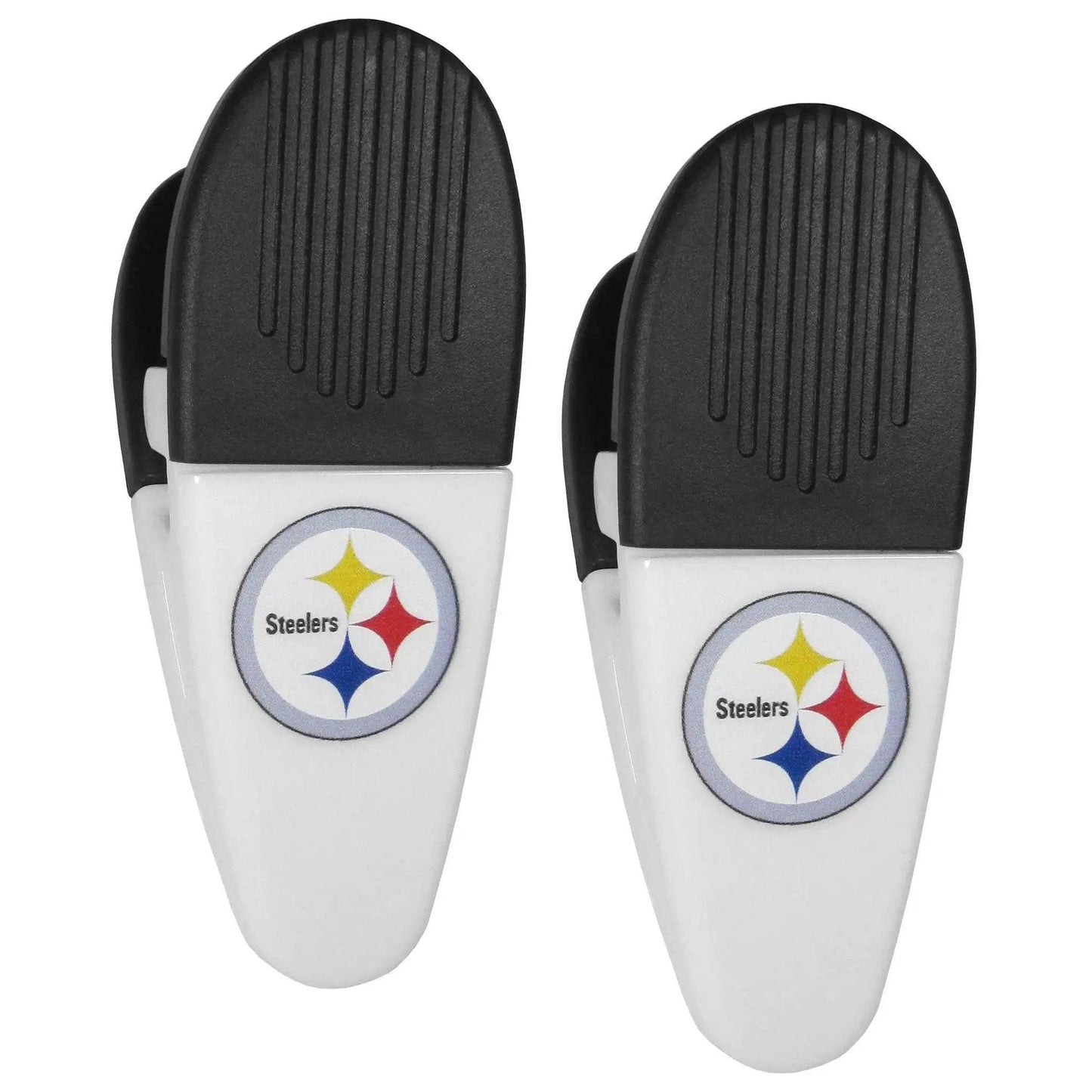Pittsburgh Steelers Chip Clips Magnets 2 Pack Durable - ToylandEU™