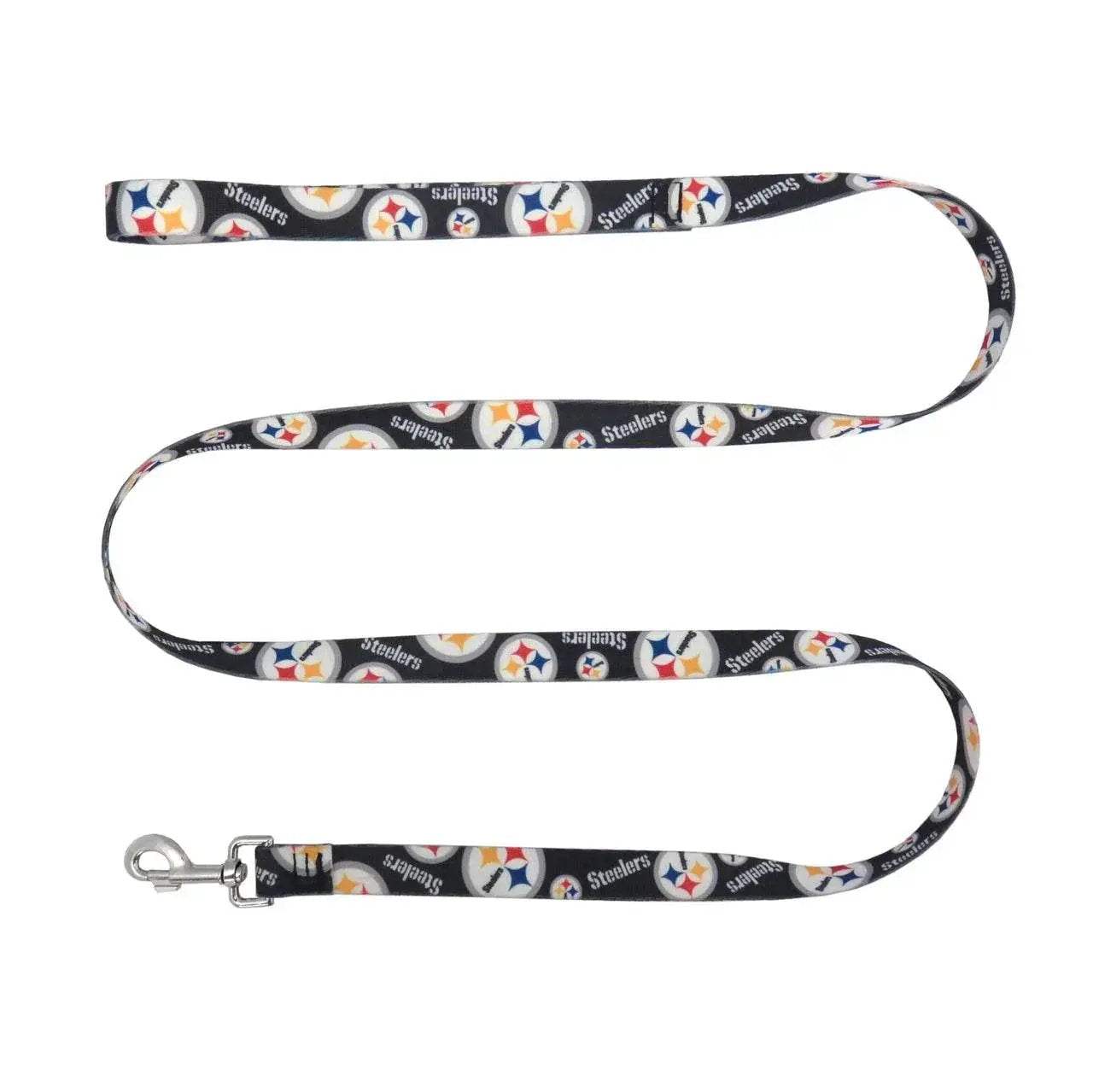 Pittsburgh Steelers Pet Leash 60 Inch Colorful Team Pattern - ToylandEU™