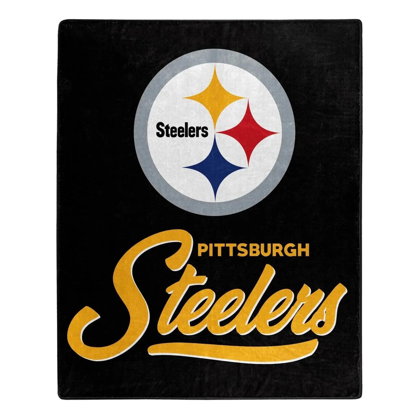 Pittsburgh Steelers Raschel Blanket 50x60 Signature Design - ToylandEU™