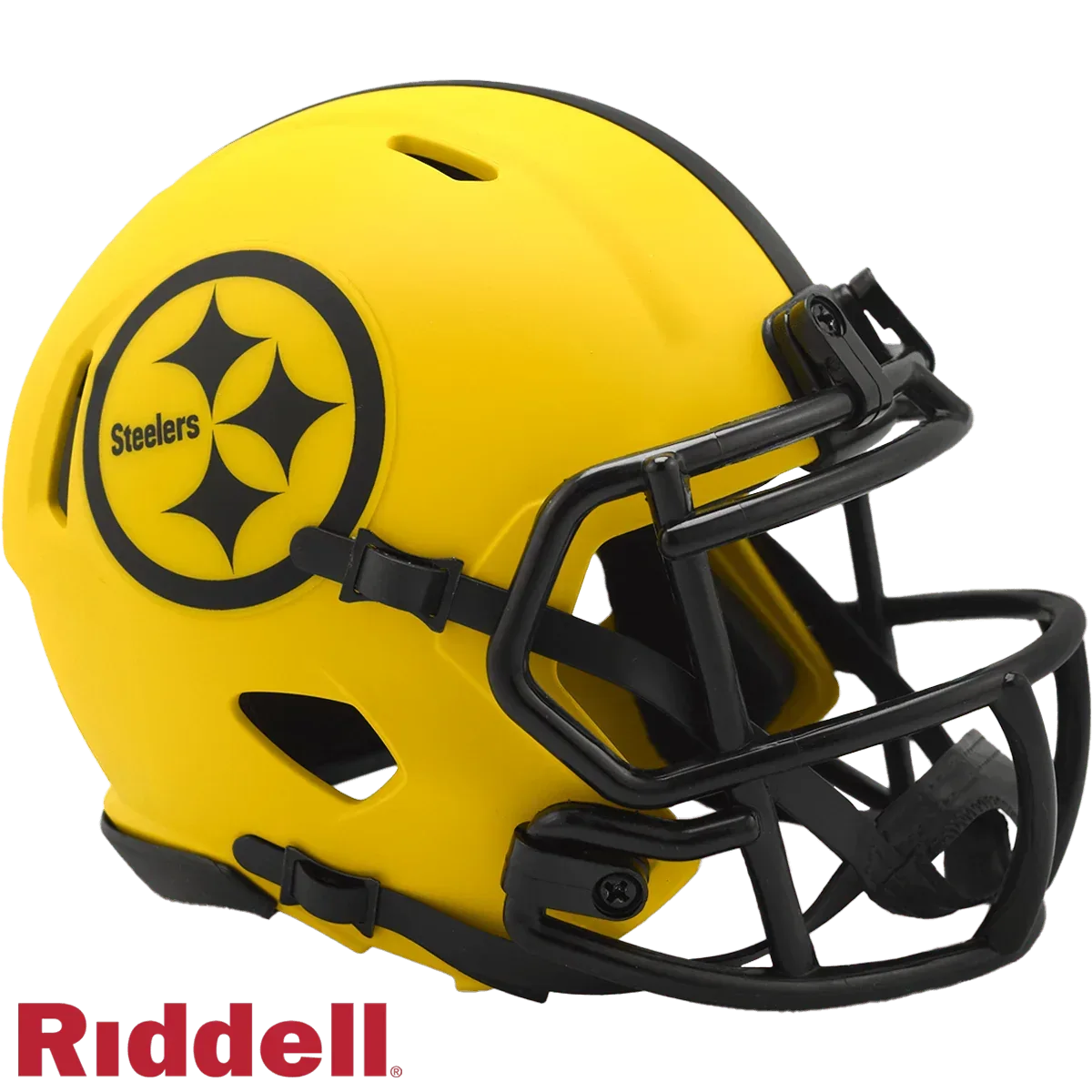 Pittsburgh Steelers Riddell Replica Mini Speed Rave Helmet - ToylandEU™