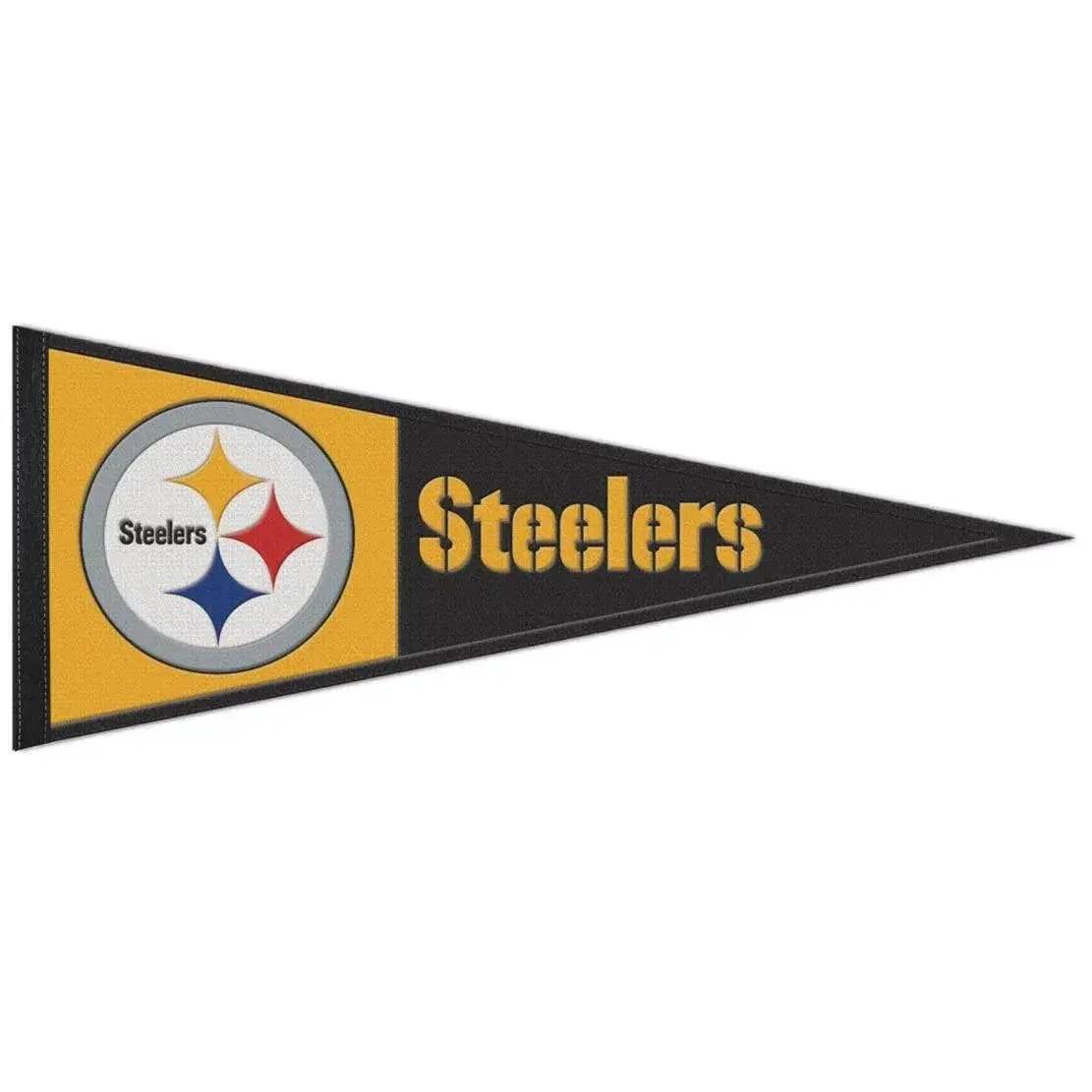 Pittsburgh Steelers Wool Pennant 13x32 Inches Wincraft - ToylandEU™