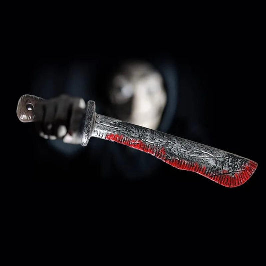 Plastic Prop Knife | Blood Splatter Design | Toylandeu™
