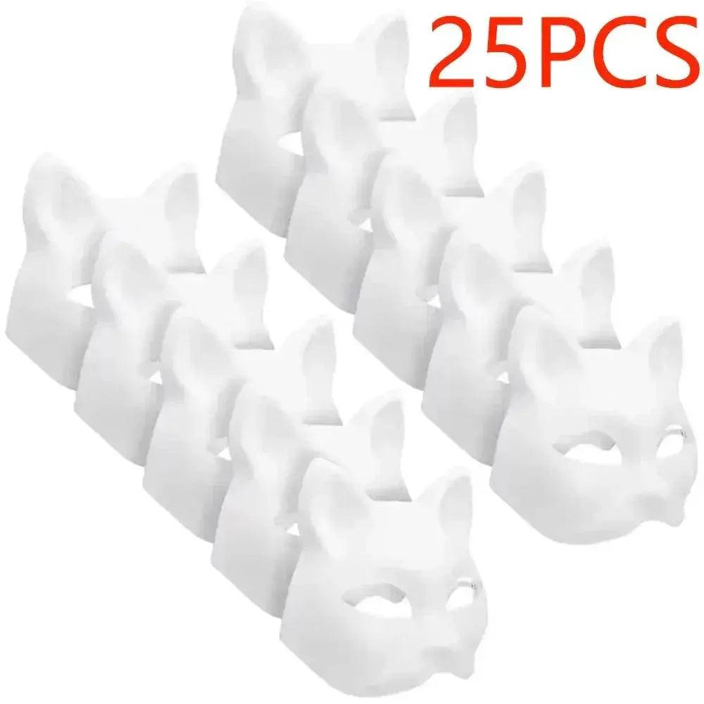 Playful Paintable Cat NonToxic Face Mask Toyland EU - ToylandEU™
