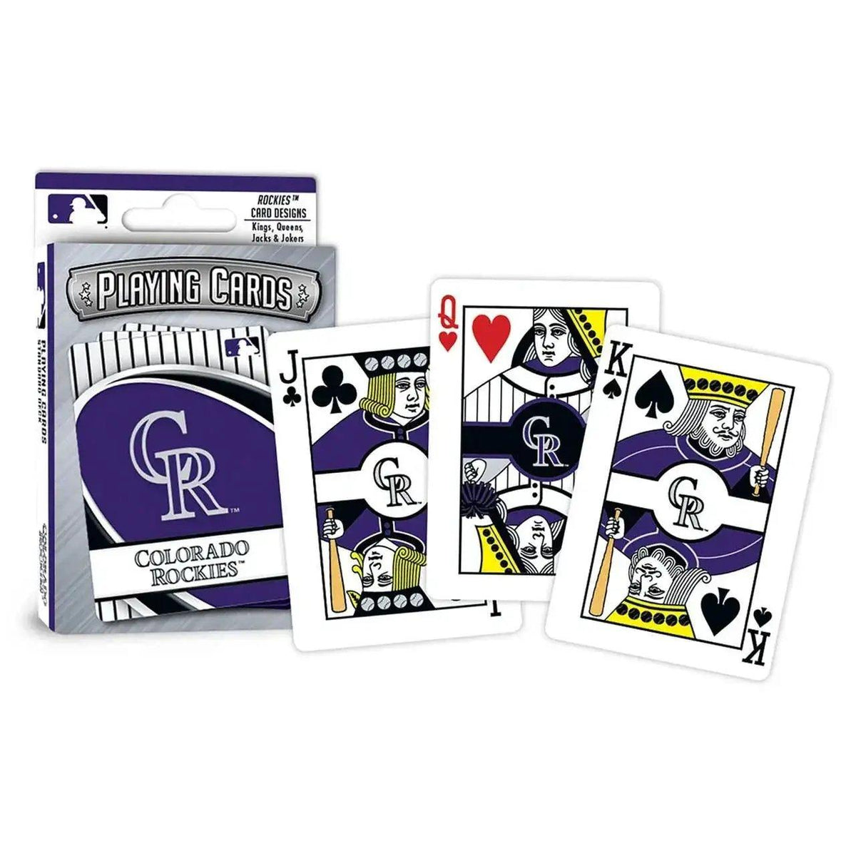 Colorado Rockies Official Playing Cards Deck With Team Logos - ToylandEU™