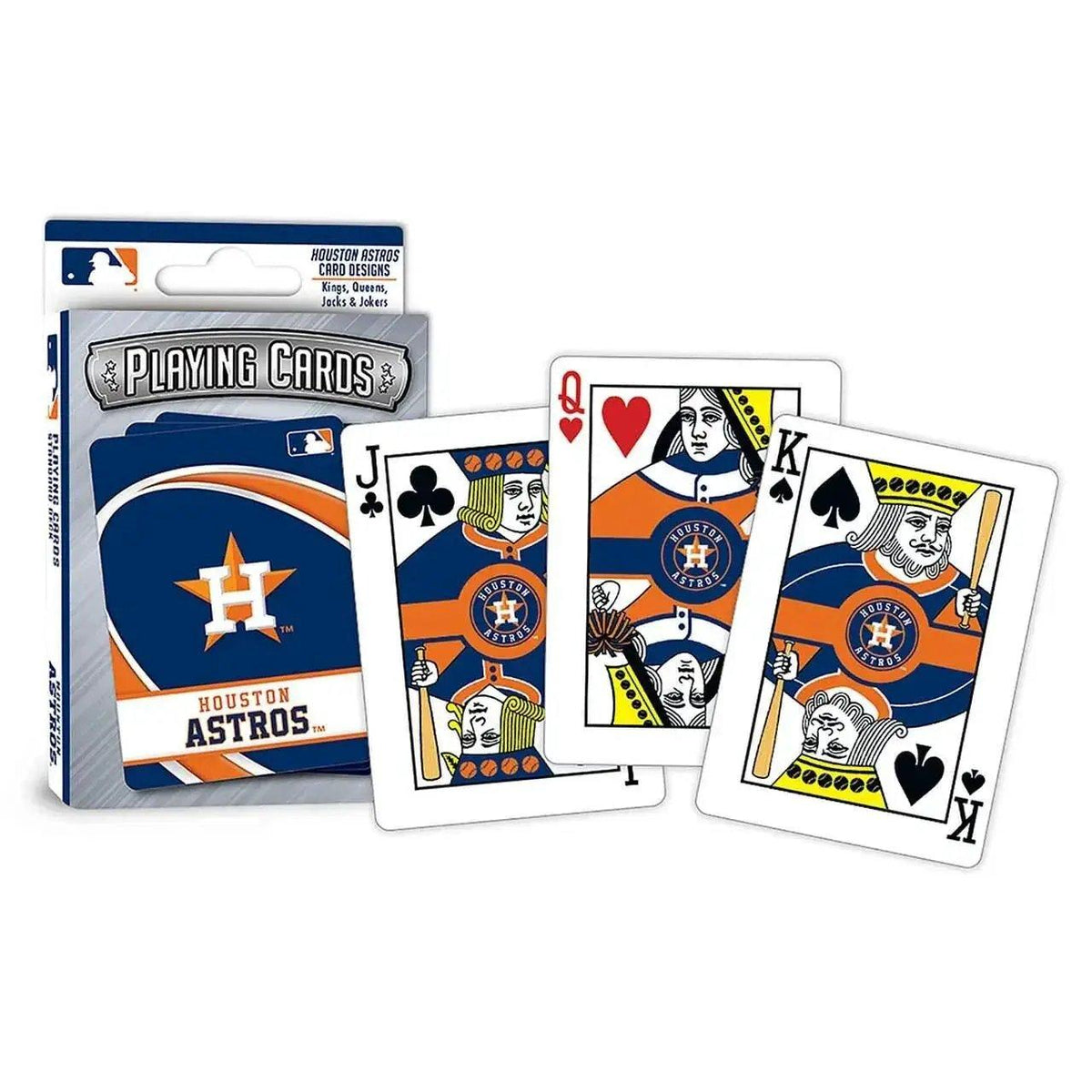 Houston Astros Playing Cards Deck With Team Logo Jokers - ToylandEU™