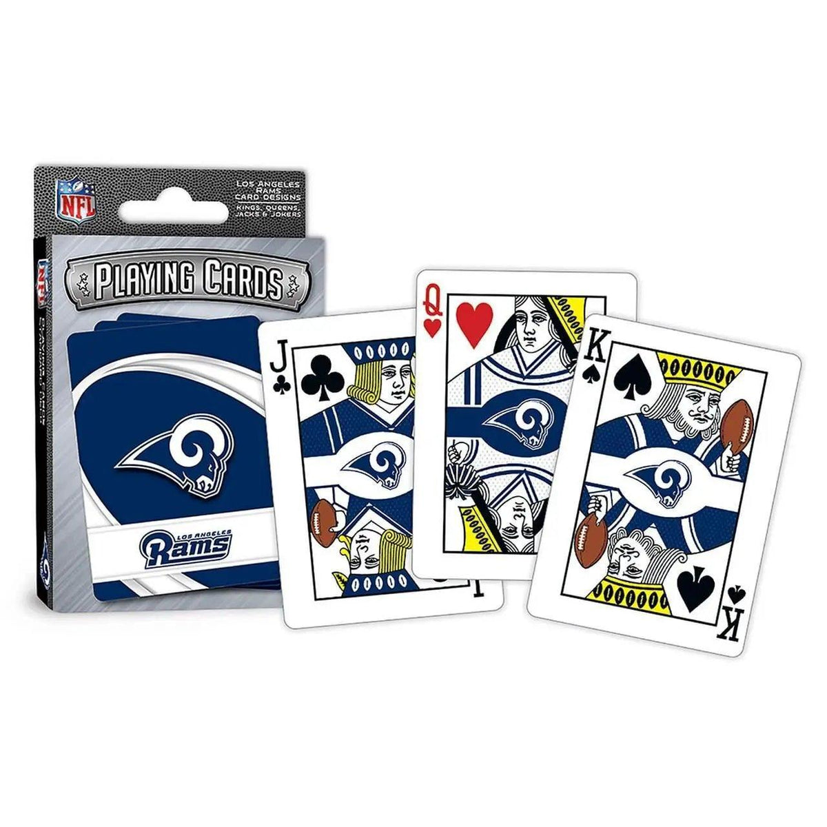 Los Angeles Rams Playing Cards With 52 Cards And Jokers - ToylandEU™