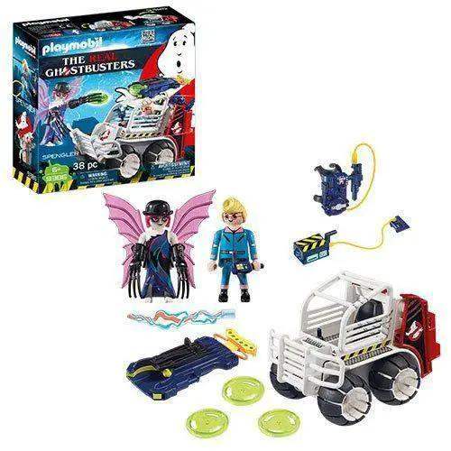 Playmobil Real Ghostbusters Spengler With Cage Car - ToylandEU