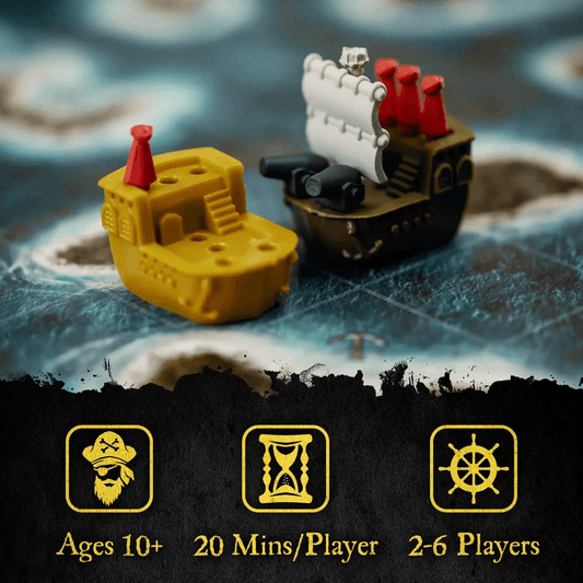 Pirate Strategy Epic Game Build Ships Conquer Islands - ToylandEU™