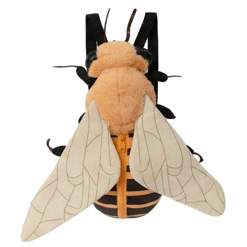 Plush Backpack Insect Toy Ladybug Bee Gift For Kids - ToylandEU