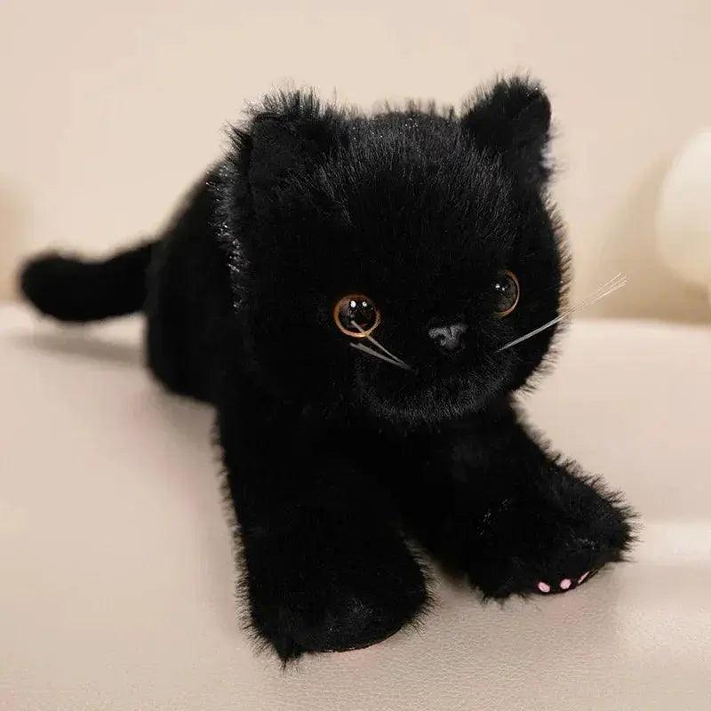 Plush Cat Toy Realistic Soft Five Color Kitten Gift - ToylandEU™