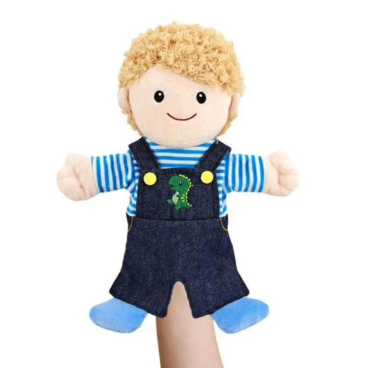 Plush Family Hand Puppets for Creative Play and Parent-Child Bonding - ToylandEU