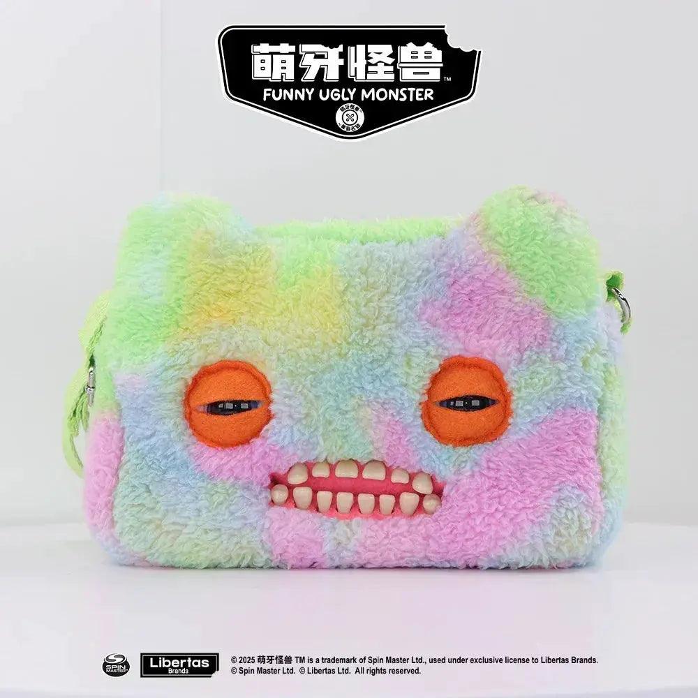 Fuggler Crossbody Plush Bag Tie Dye Ugly Cute Monster - ToylandEU™