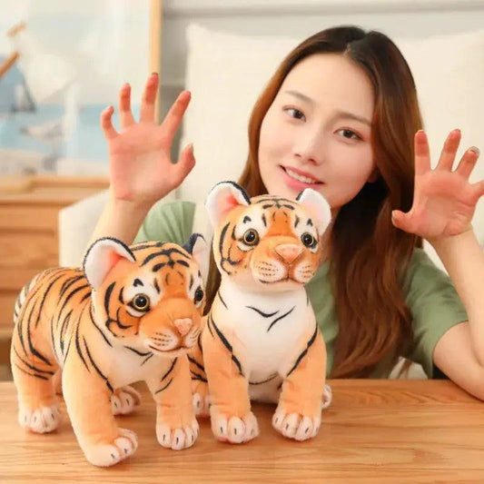 Plush Tiger Toy Pillow Cozy Decor Gift For Kids - ToylandEU™